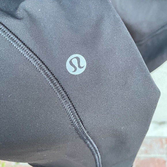 Lululemon Time To Sweat Crop 23" In Black - Picture 5 of 9